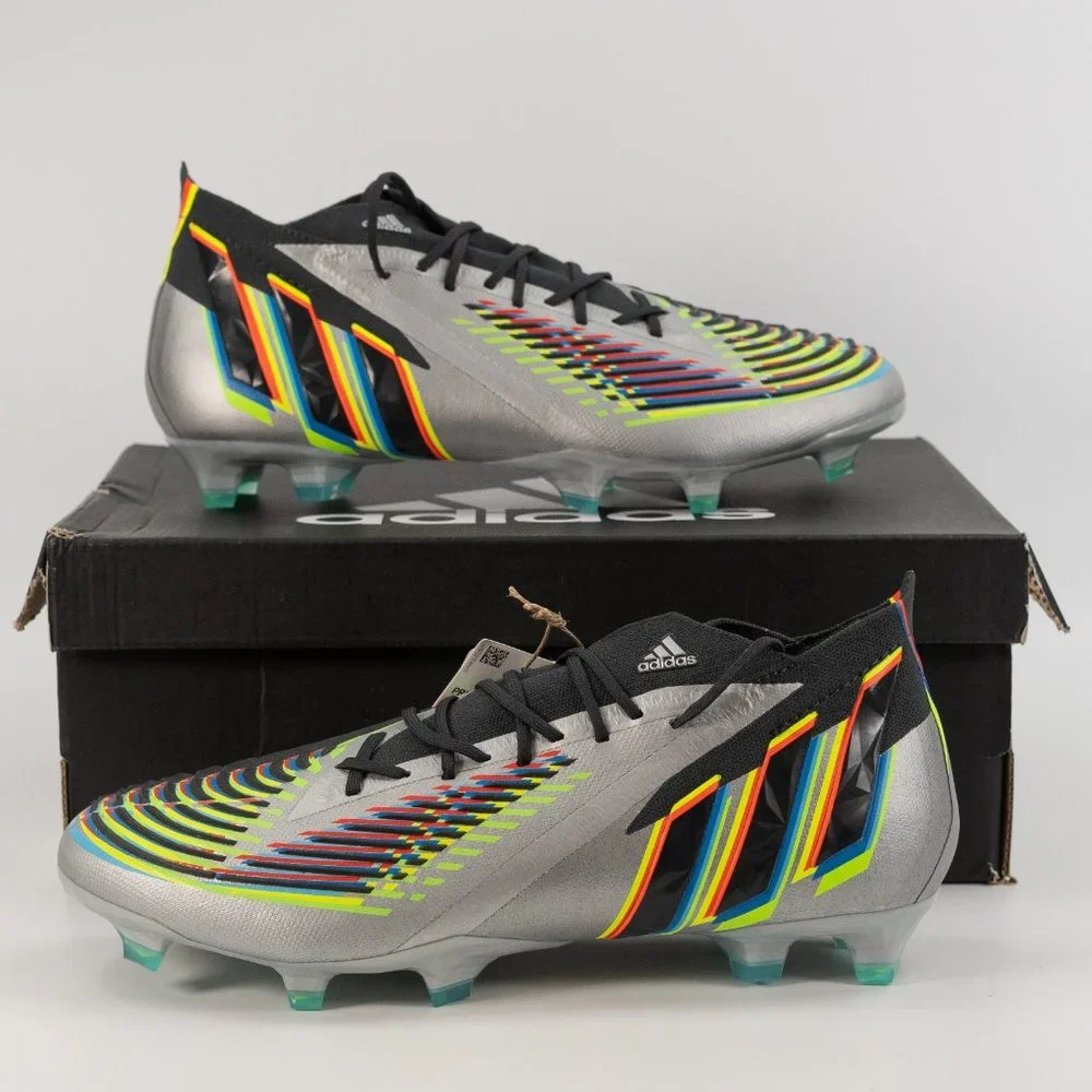 Adidas Men's Predator Edge.1 FG Soccer Cleats HR1573 Multi Size